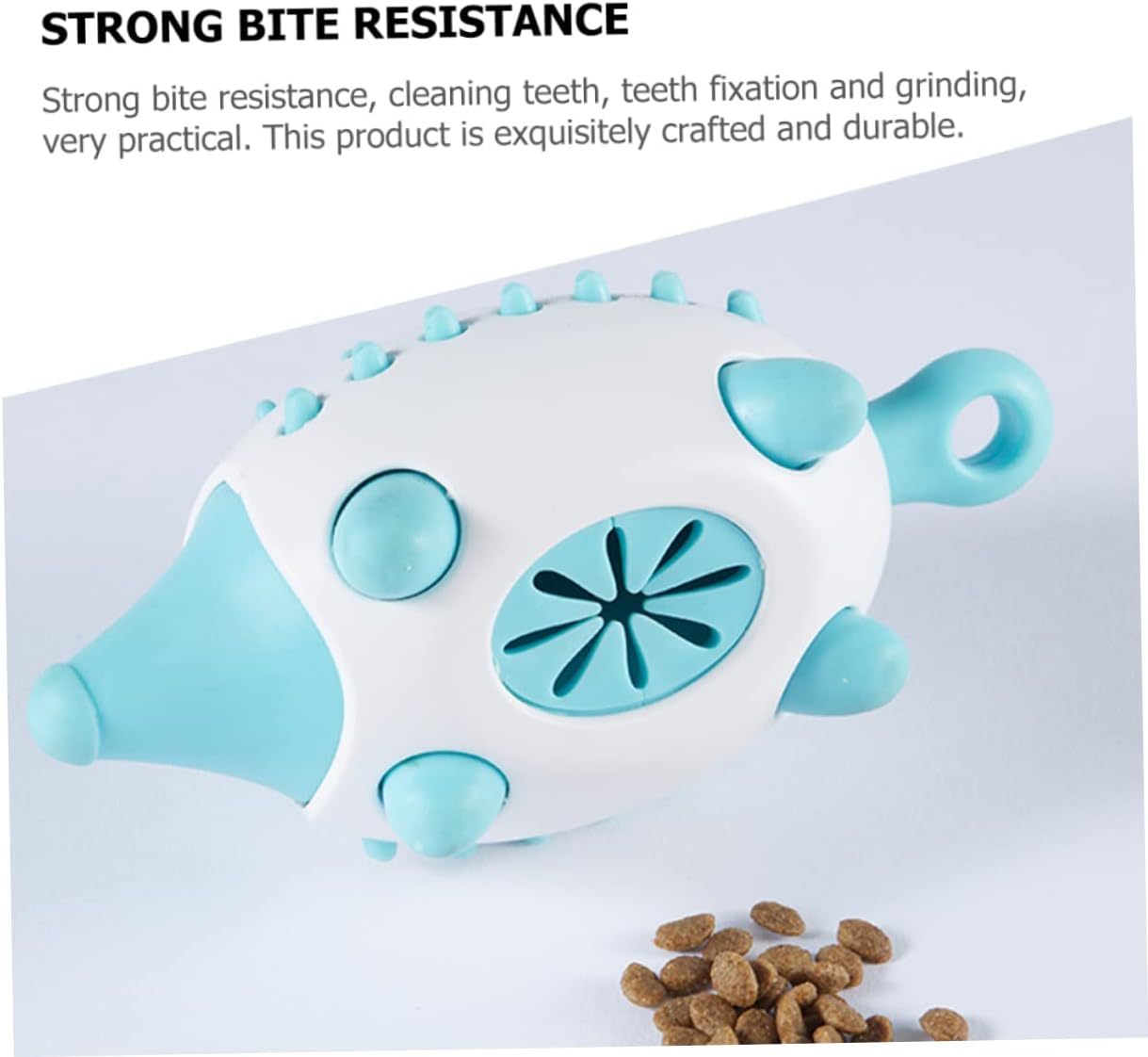 Dog Toy Wear-Resistant Treat | Treats Dog Tops Puzzle Accessories Dog Leaking Food Toy Dog Biting Toy Dog Squeaky Ball Wear-Resistant Molar Toy Toys The Dog Puppy