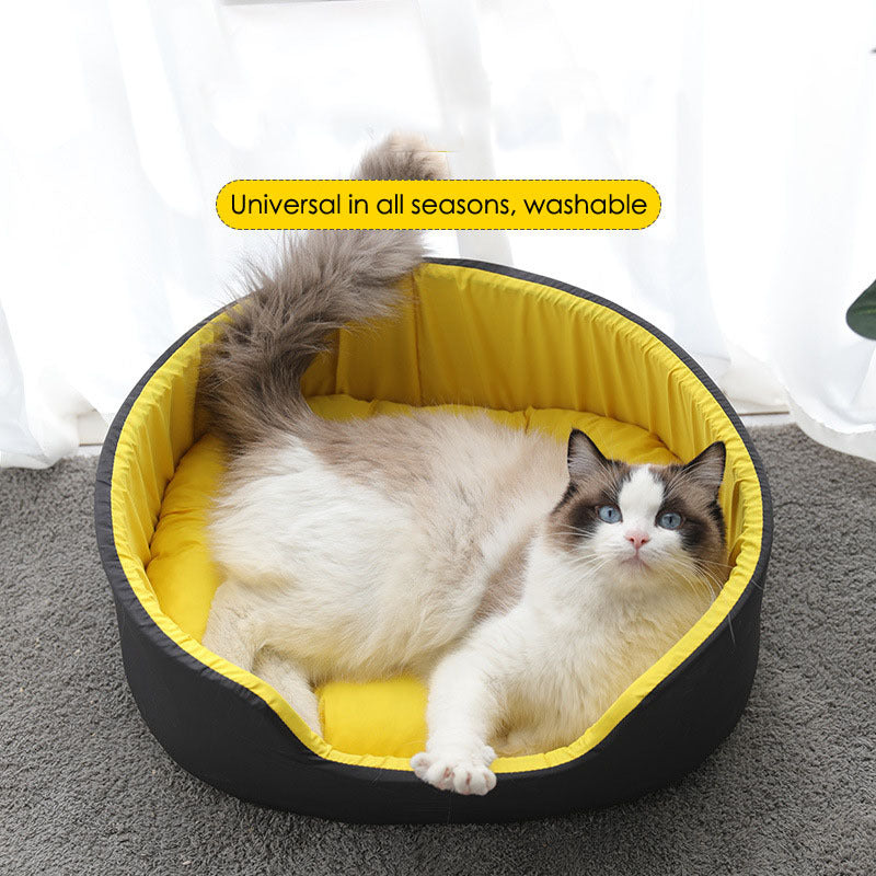 New winter pet kennel | Universal washable dog kennel for all seasons Winter warm and deep sleep | cat kennel for cats