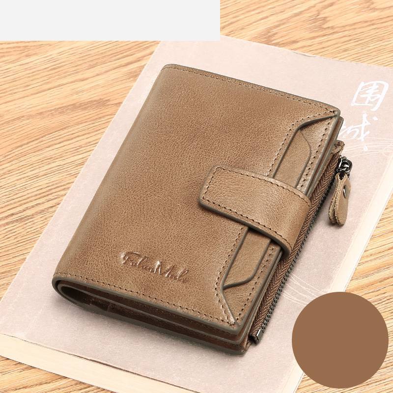 Men's Short Leather Fashion Casual Wallet