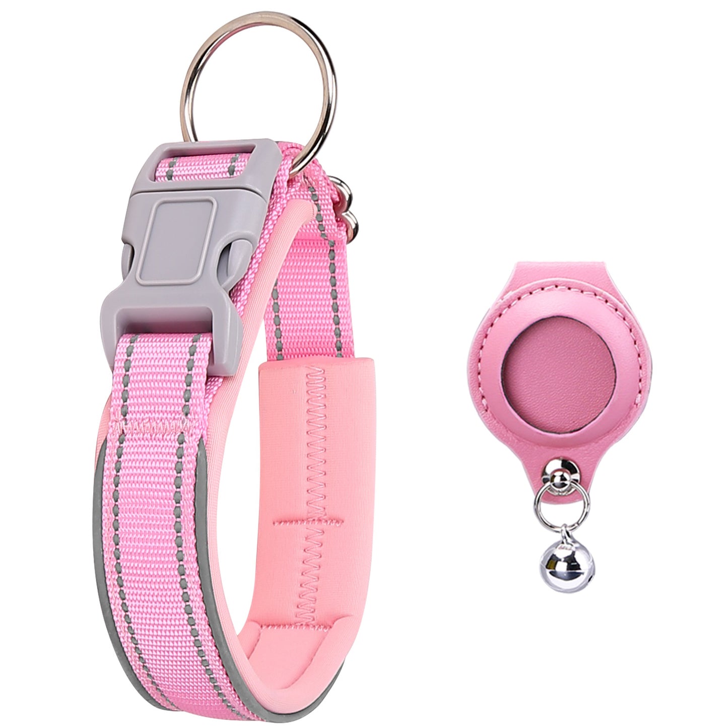 Airtag Tracker Protective Leather Case Pet Collar